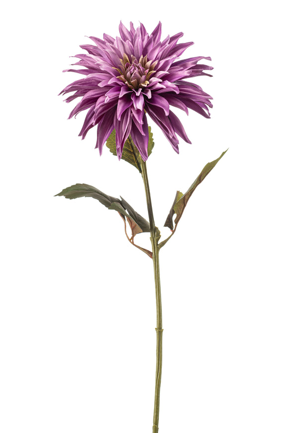 Artificial Dahlia - 1 Stem - Purple