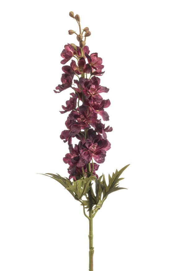 Artificial Delphinium - 1 Stem - Bordeaux