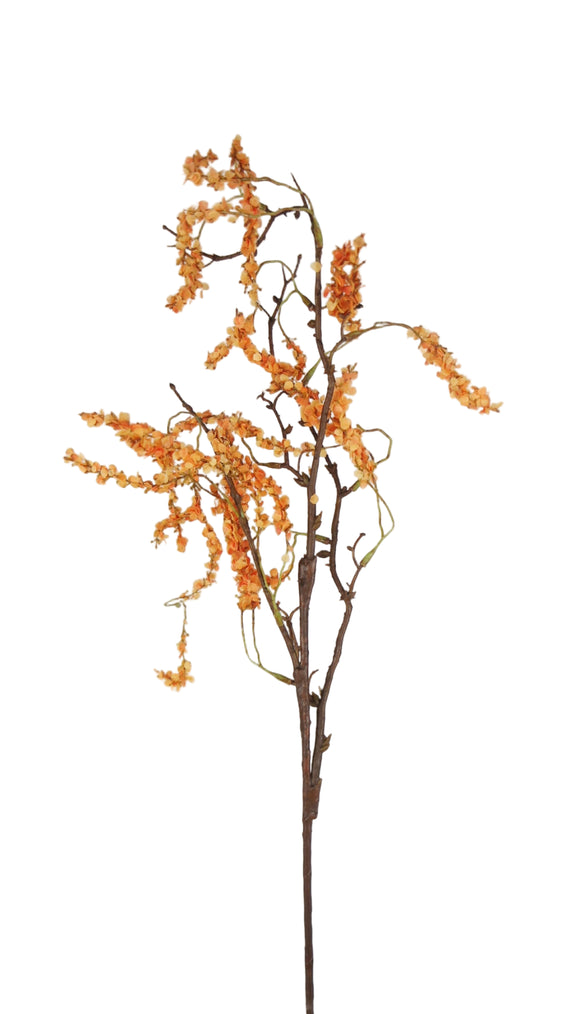 Amaranthe artificielle - 1 branche - Orange
