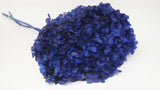 Hortensia stabilisé Anna - 1 tête - Bleu Majorelle