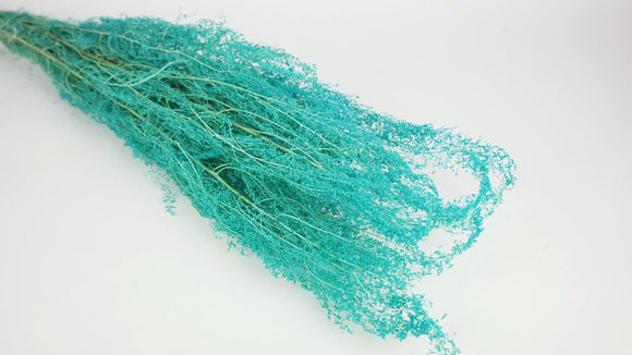 Dried mugwort - 1 bunch - Turquoise blue