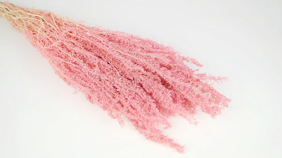  Dried mugwort mini - 1 bunch - pink