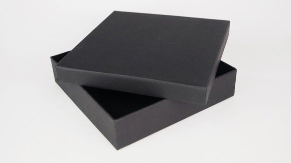 Boîte carrée M - Noir mat