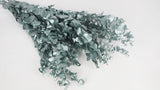 Konservierter Eukalyptus Spiral - 1 Bund - Metallic ice blue - Si-nature